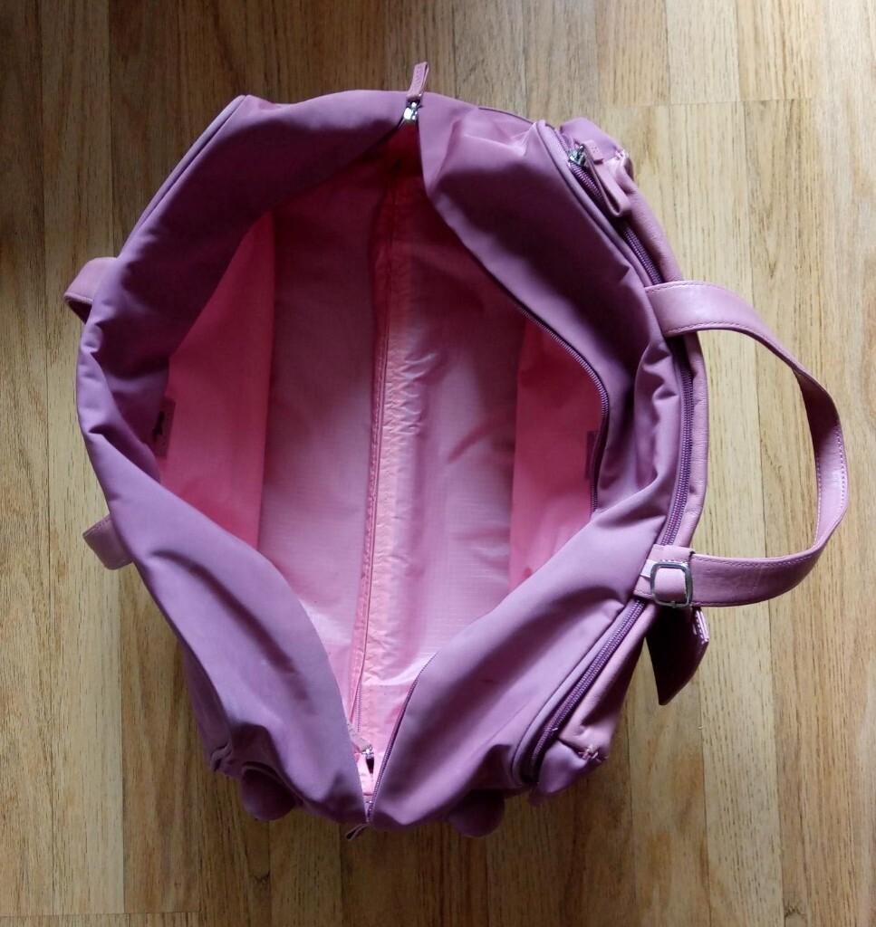 Radley Pink Leather / Waterproof Cloth 